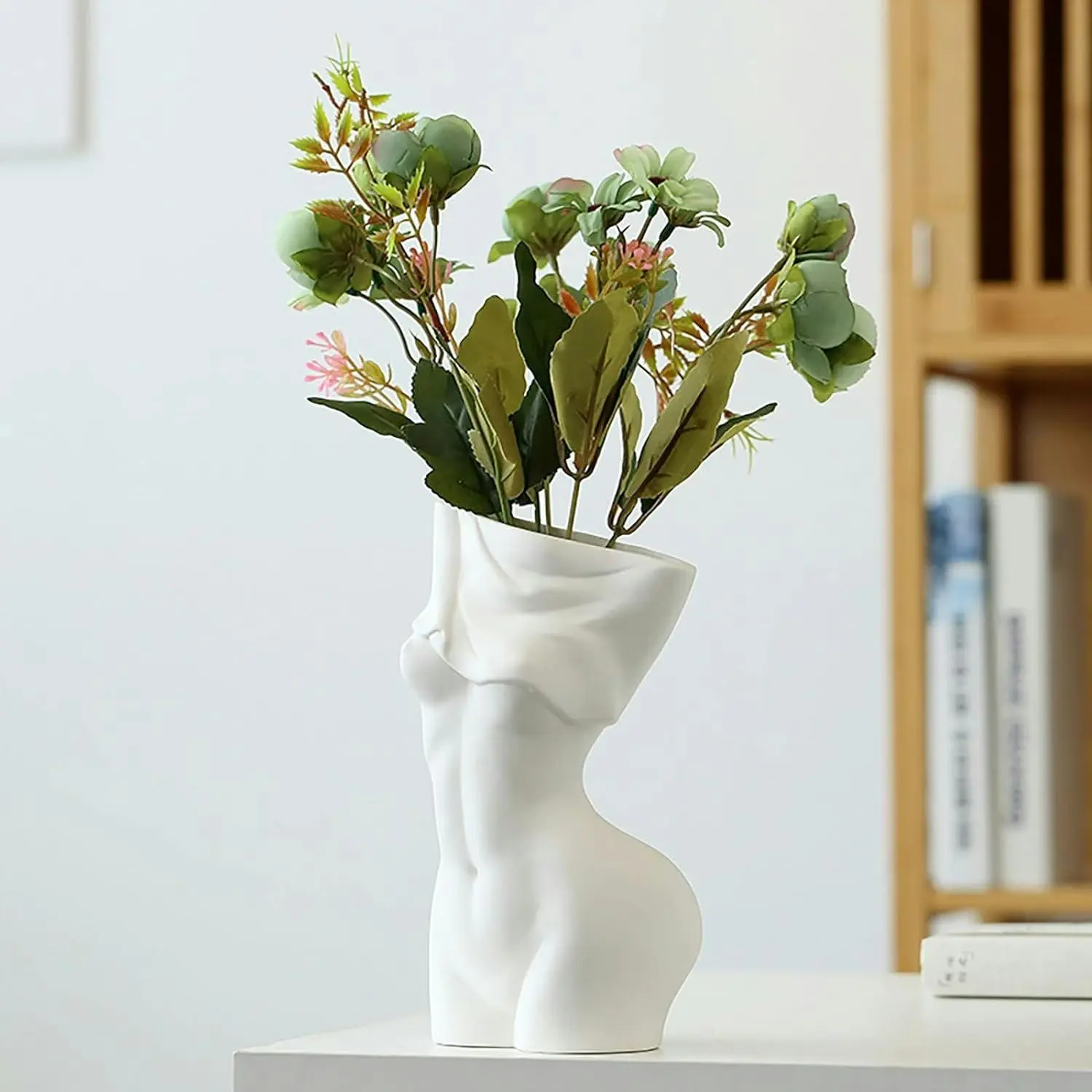 Feminine Body Vase Ceramic Home Decor - Home & Garden