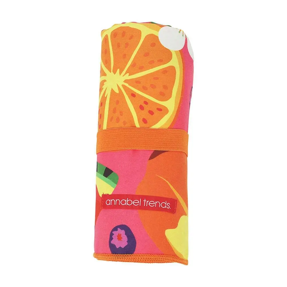 Annabel Trends Sand Free Towel Absorbent Drying 160x80cm Rectangle Tropicana - Home & Garden