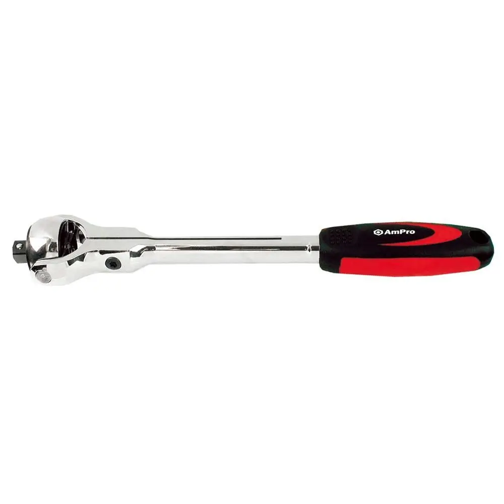 Ampro T29793 1/4in Drive Standard Length Spinner Ratchet/Socket Spanner Tool - Hardware