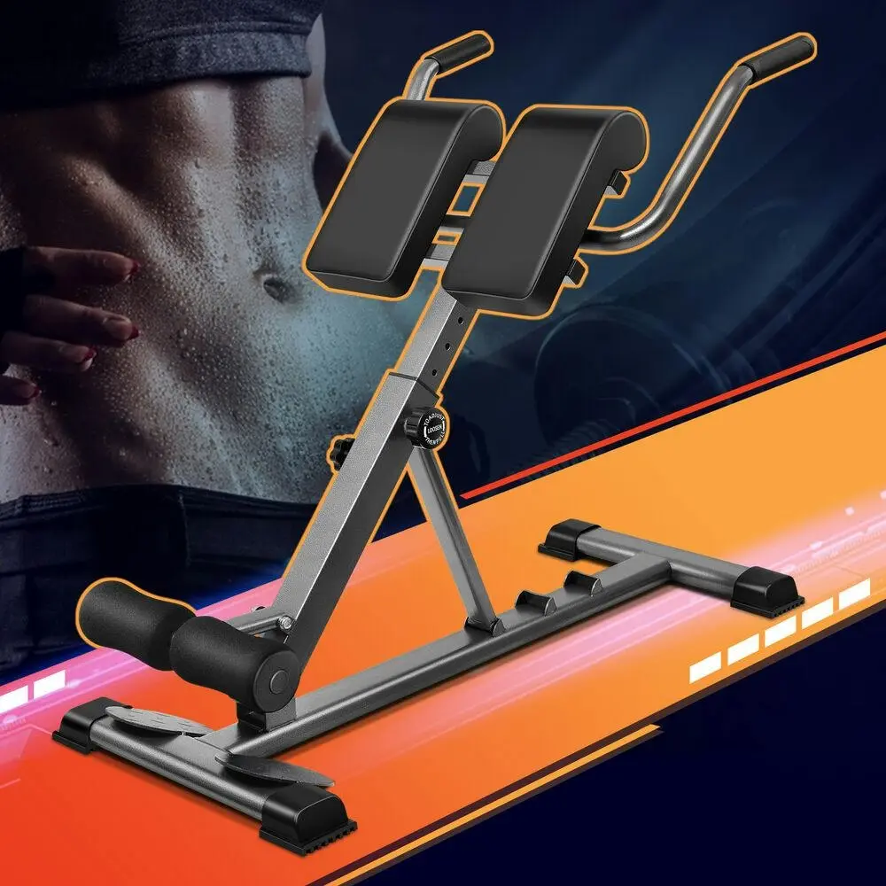 Black Lord Weight Bench Roman Chair Back Hyperextension AB Workout Fitness - Shred Sale - Up to $400 off