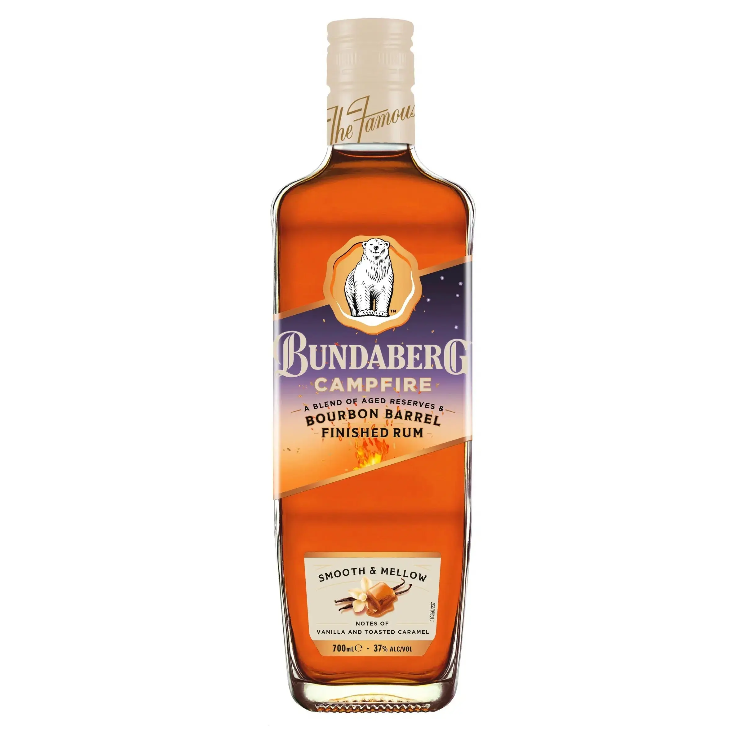 Bundaberg Campfire Bourbon Barrel Rum 700ml - Up to 30% off Alcohol Specials