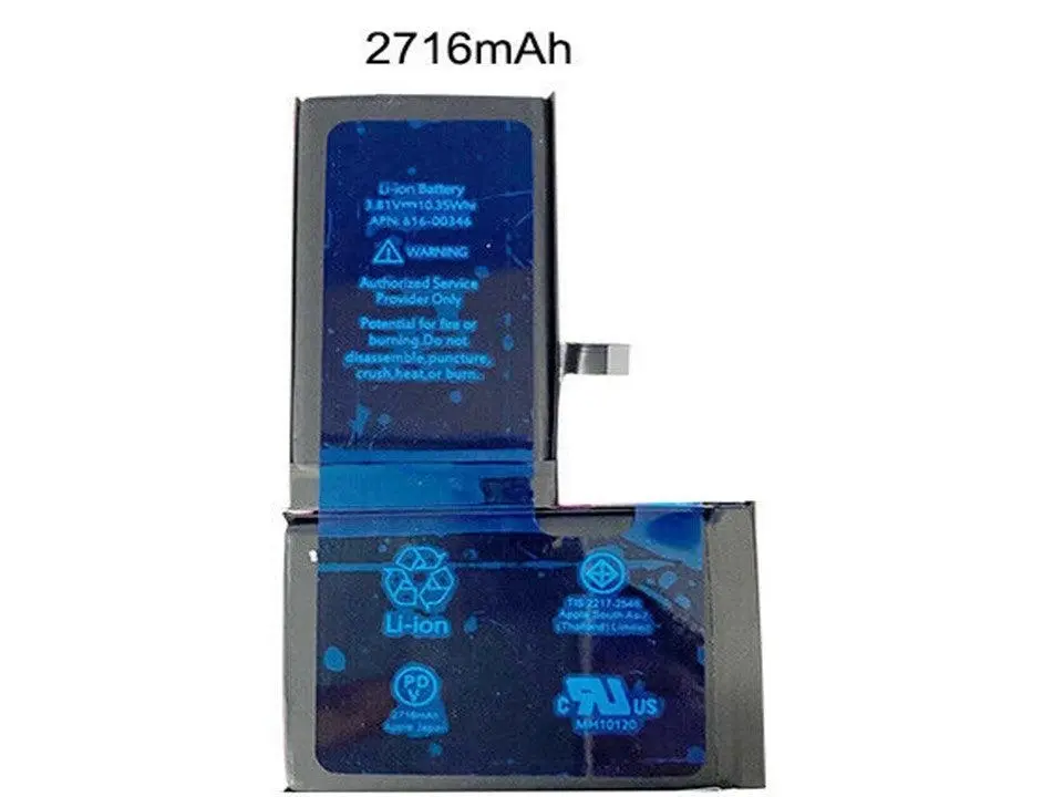 Replacement Battery for iPhone X (iPhone 10) - Electronics