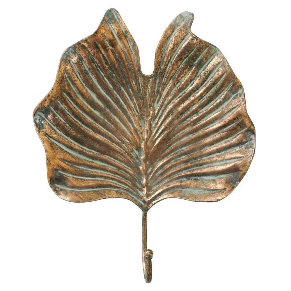 37cm Metal Multipurpose Home Décor Clothing/Bag/Wall Hook/Hanger/Holder Leaf - Home & Garden