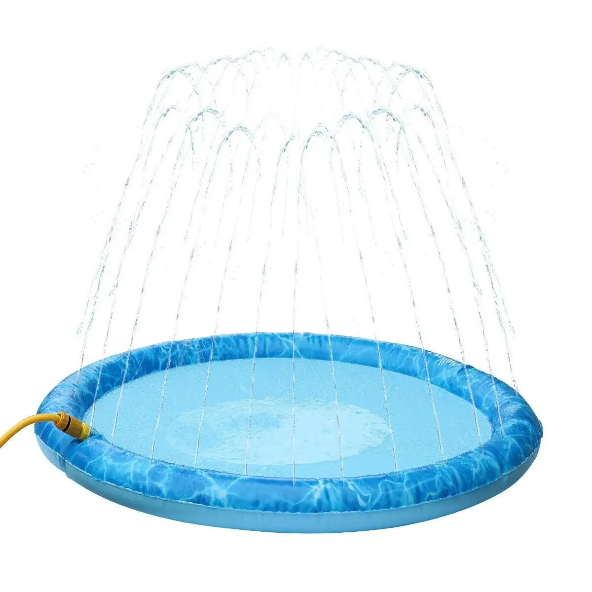 AFP Pet Dog Sprinkler Splash Pad Mat Kids Outdoor Water Play Spray Pool Toy 100cm - Pets
