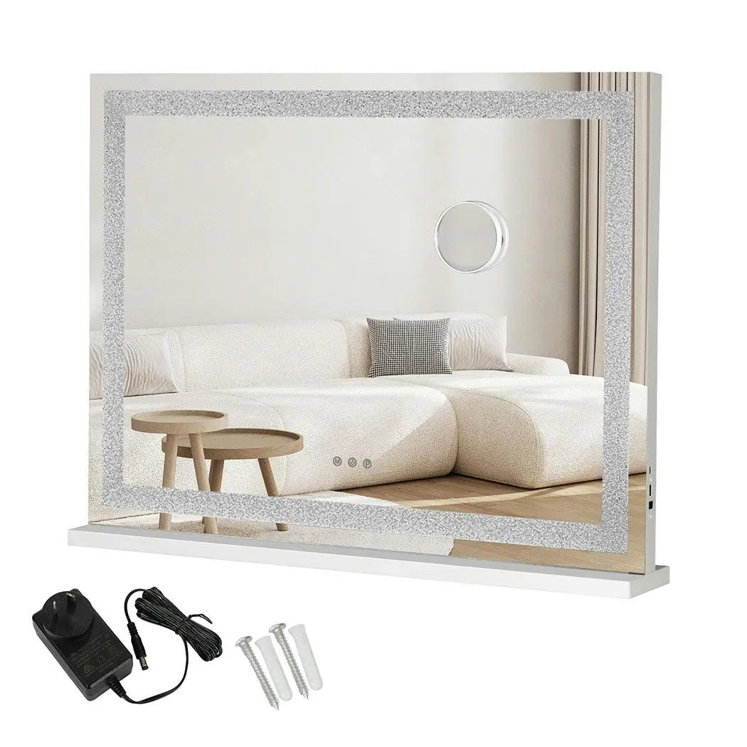Yezi Hollywood Vanity Makeup Mirror LED Light Magnifying Dimming USB Type C - Beauty
