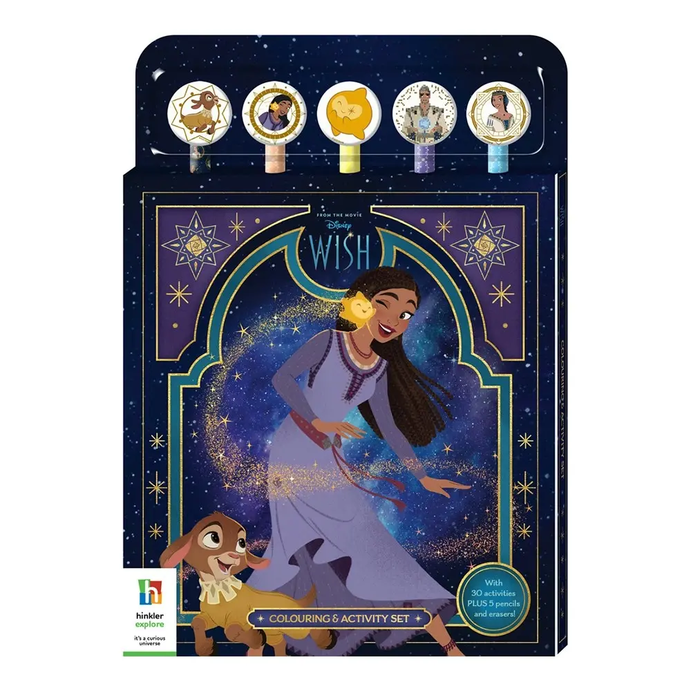 Kaleidoscope Disney Wish Colouring & Activity Set Kids/Children Art/Craft 3y+ - Hobbies