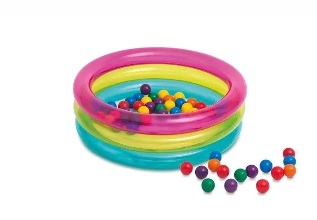 Intex 3 Ring Baby Ball Pit 48674 - Up to 70% off Summer Sale