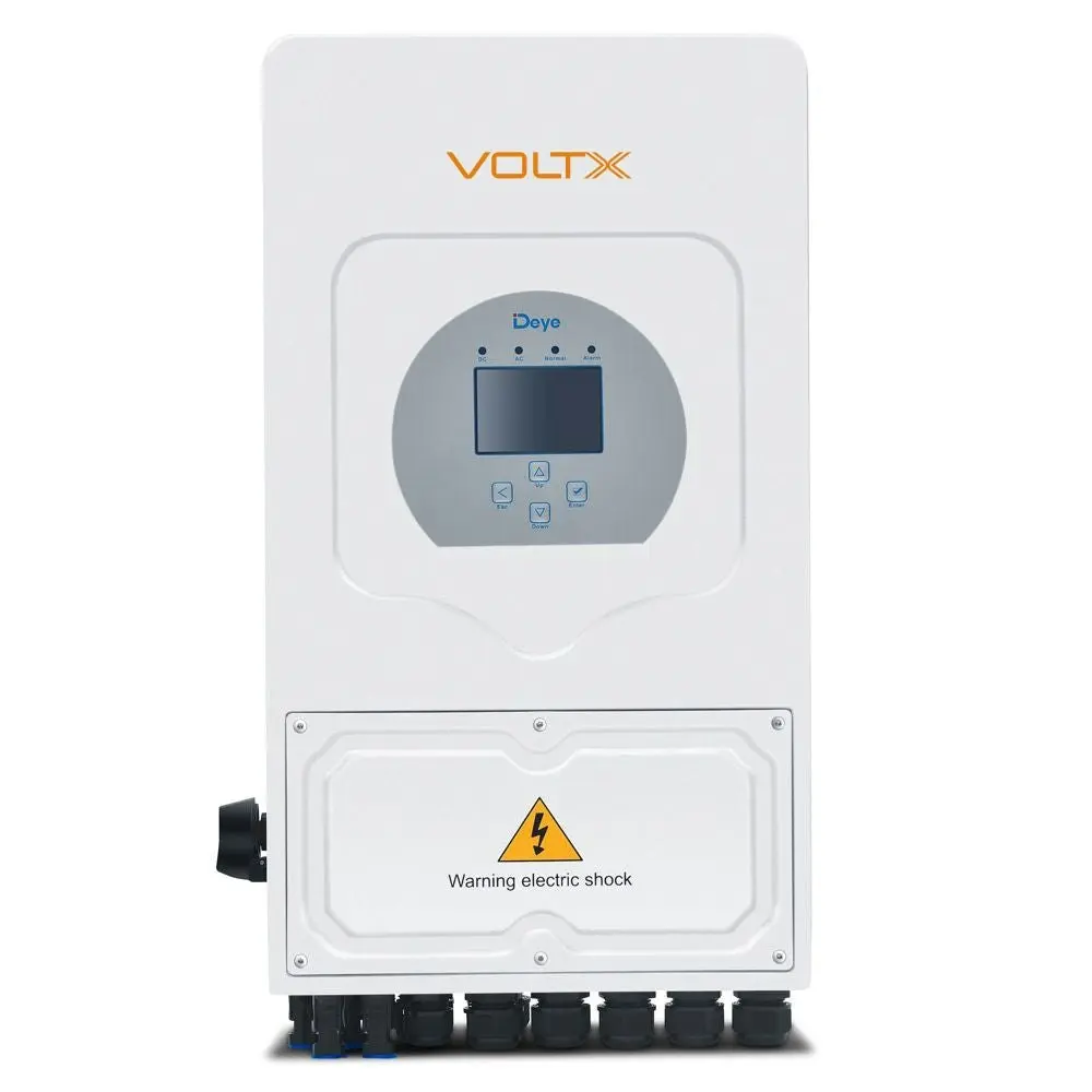 VoltX Deye 48V 8KW Hybrid Solar Inverter MPPT Charger Regulator Low Voltage - Hardware