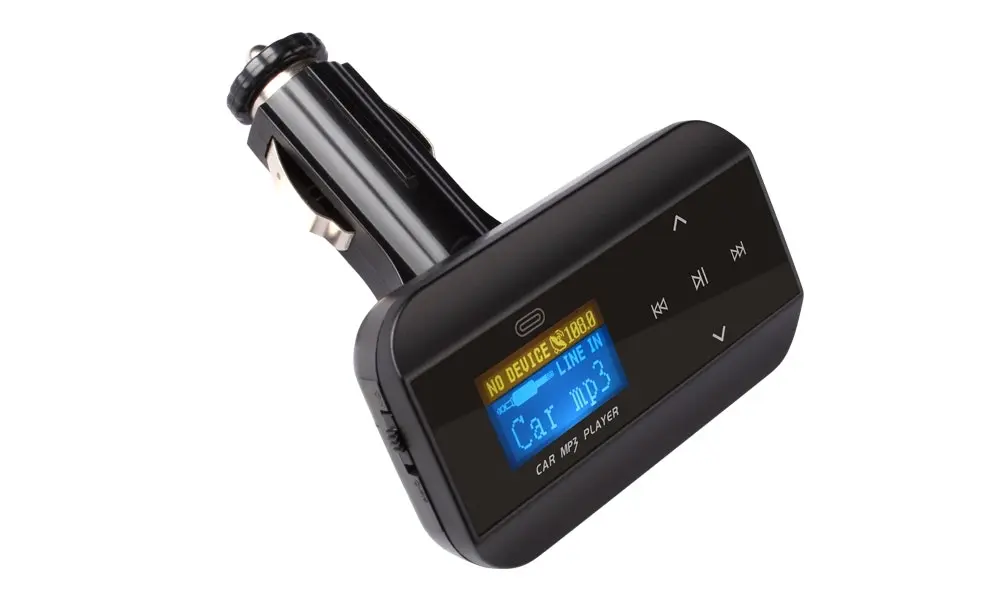 TODO Car Mp3 Fm Transmitter Music Player Lcd Display Usb Sd Playback Aux In Fm30B - Automotive