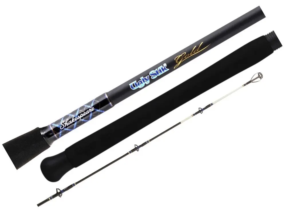4'6 Ugly Stik Gold 1-3kg Kayak Fishing Rod - 1 Piece Spin Rod