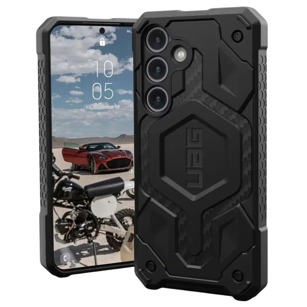 UAG Monarch Series Case (Suits Galaxy S24) - Carbon Fiber