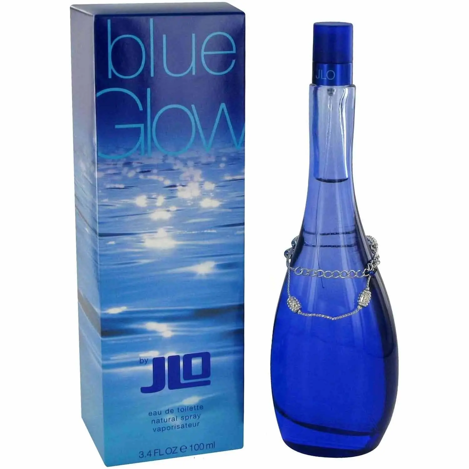 Jennifer Lopez Blue Glow 100ml EDT (L) SP - Beauty