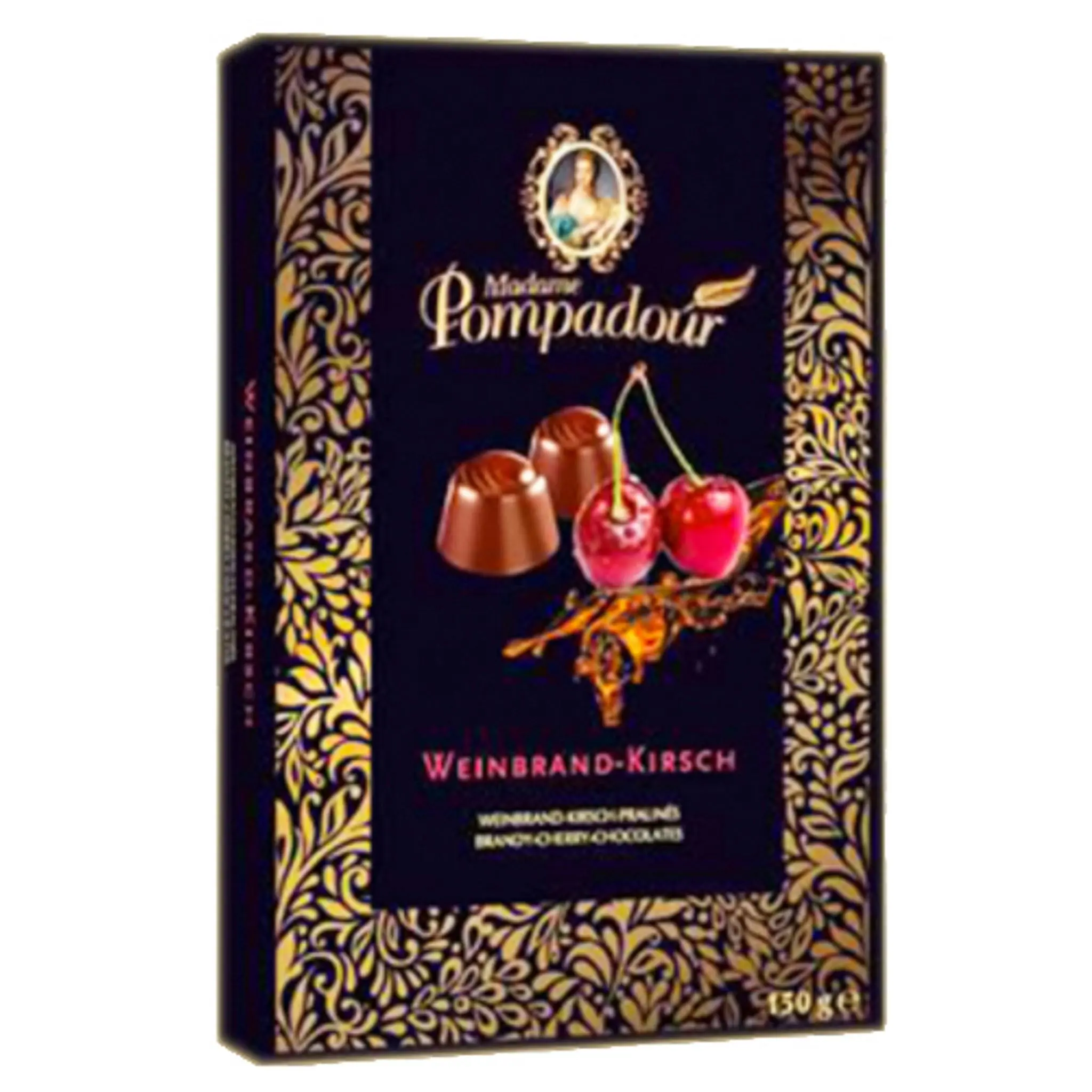 MADAME POMPADOUR BRANDY CHERRY CHOC 150g - Groceries