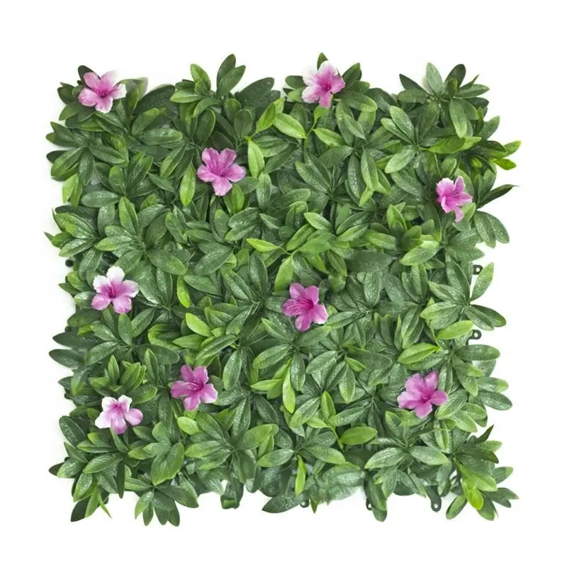 Artificial Pink Petal Hedge 50x50cm - Home & Garden