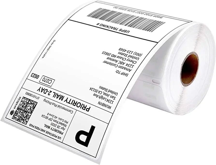 THERMAL 500 PER ROLL LABELS 100x150mm 4x6" Postage Address Shipping Sticker X 4 - Groceries