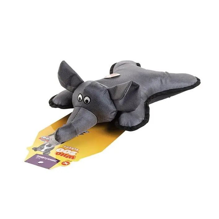 Paws And Claws 37cm Who Zoo Sleepy Animals Pet/Dog/Cat Toy w/ Squeaker Assorted - Pets