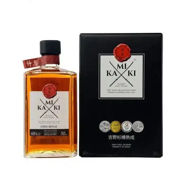 Kamiki Blended Malt Japanese Whisky 500ml - Alcohol