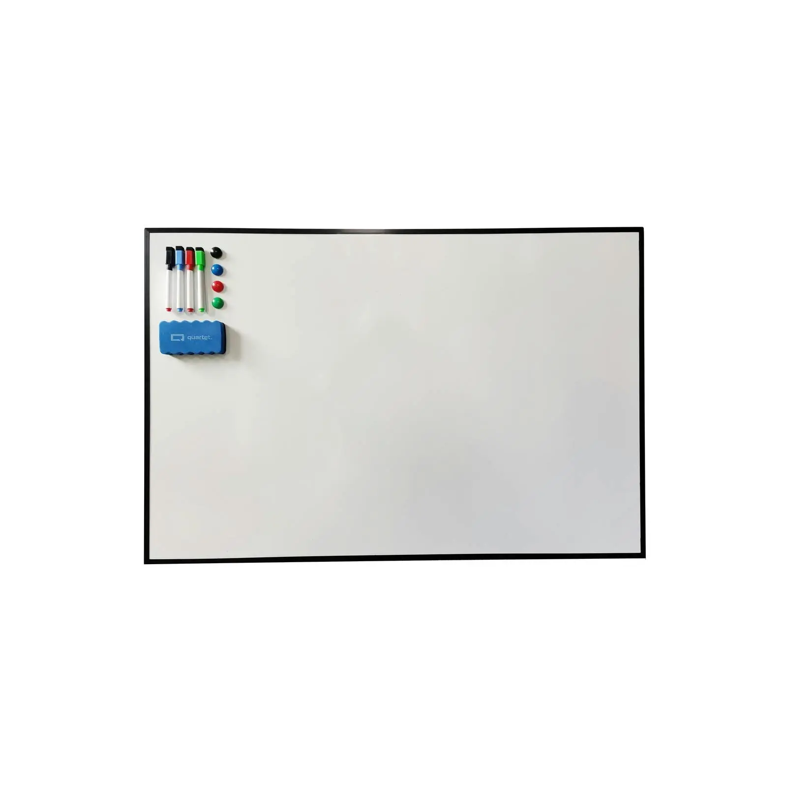 Quartet Magnetic 60x90cm Office Dry-Erase Whiteboard w/ Markers/Eraser/Magnets