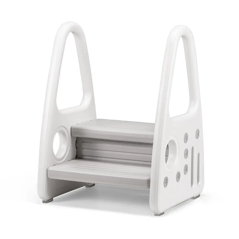 Playpals 2 Steps Toddler Step Ladder for Bathroom Sink Toilet Training Kitchen - Hardware