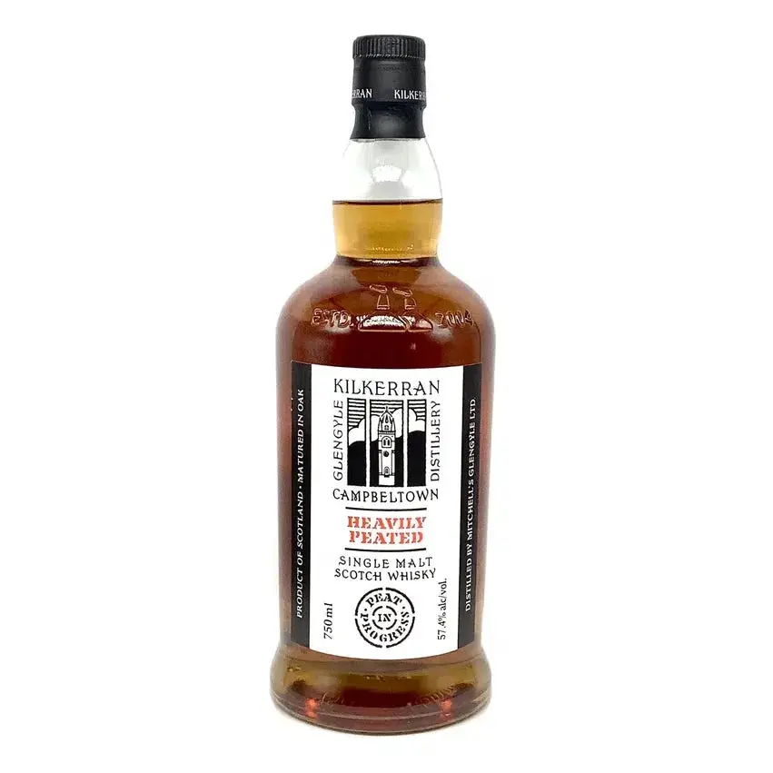 Glengyle Distillery Kilkerran Heavily Peated Cask Strength (Batch 6) Whisky 700ml - Alcohol