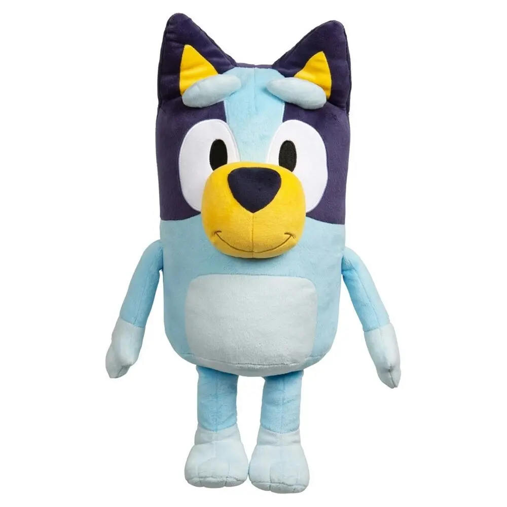 Bluey 45cm Standing Large Soft Plush/Stuff Toy/Dog Kids/Toddler 3y+ Blue - Toys & Games