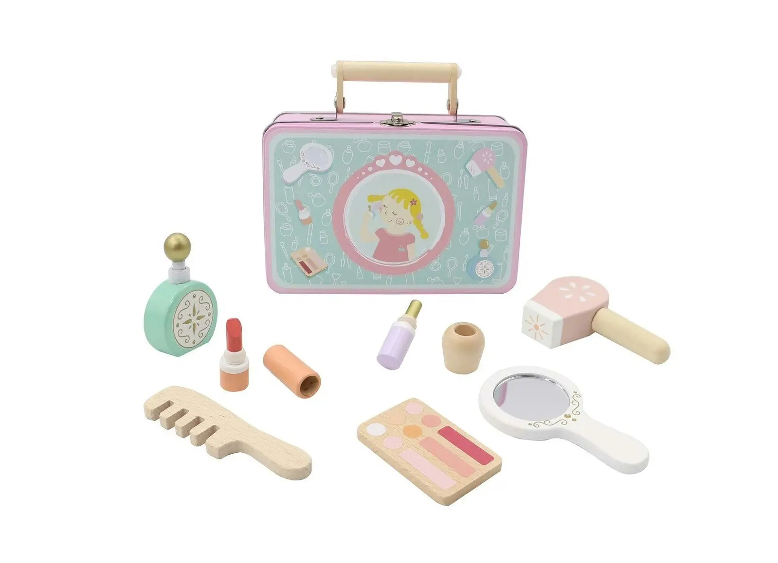 10pc Kaper Kidz Toddler/Children's Beauty Pretend Play Educational Set 3+ - Toys & Games