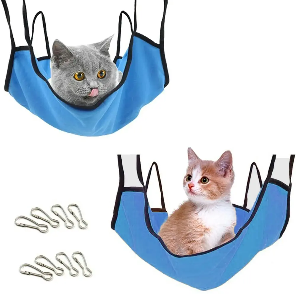 2 Pcs Pet Hammock Cat Bed Hanging Pet Bed Cat Hammock for Kitten Cage - Save up to 70% Off Pet Supplies
