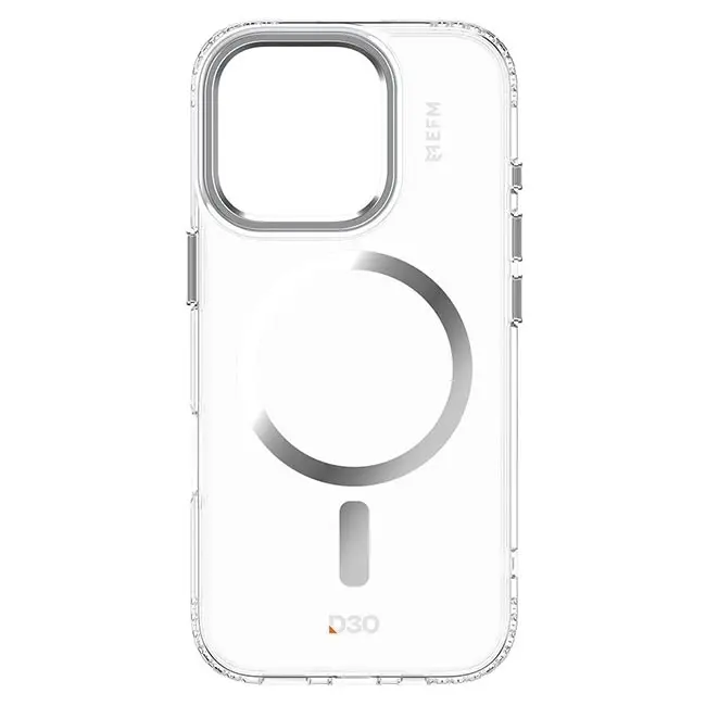 EFM Volta MagSafe D3O Bio Case (Suits iPhone 16 Pro) - Clear