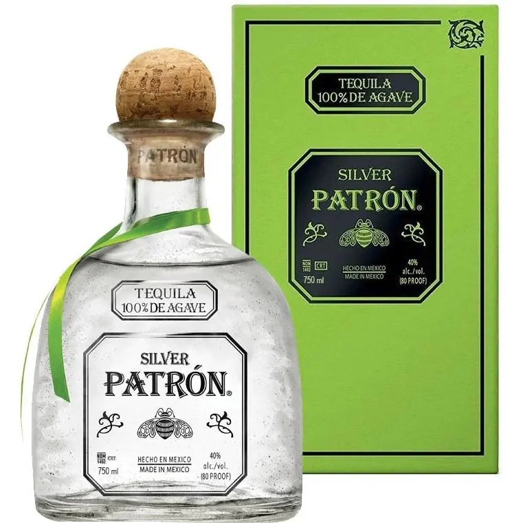 Patron Silver Tequila 700ml - Alcohol