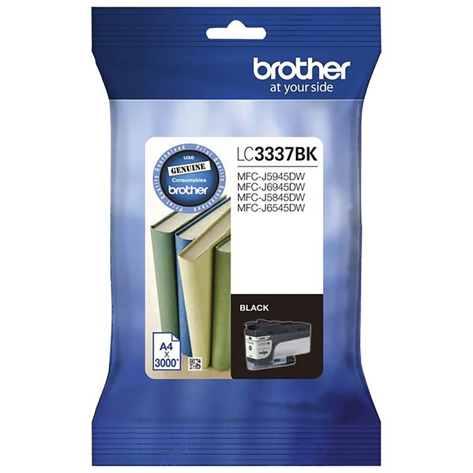Original Brother LC3337 Black Ink Cartridge Toner LC3337BK - Electronics