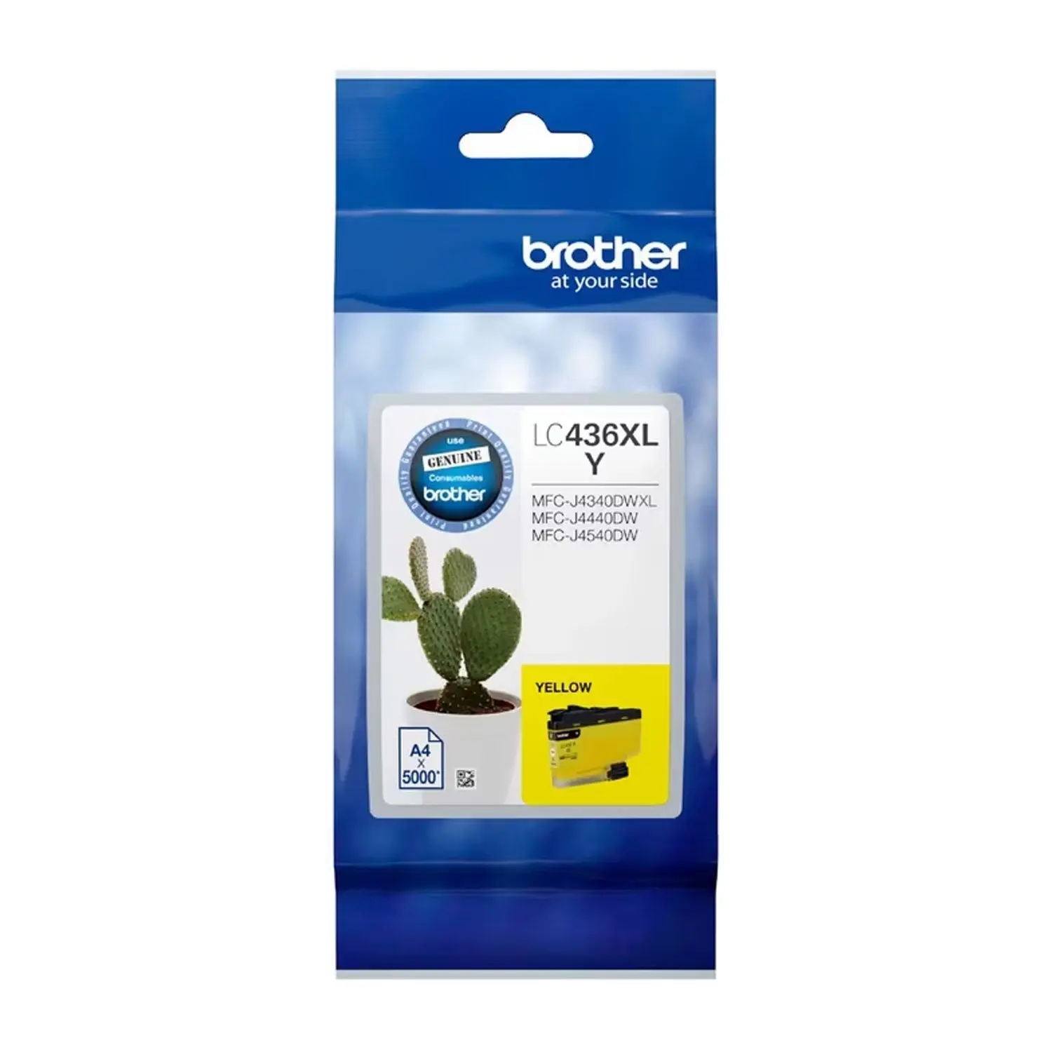 Brother LC436XL Yellow Ink Cartridge High Yield Toner LC-436XLY