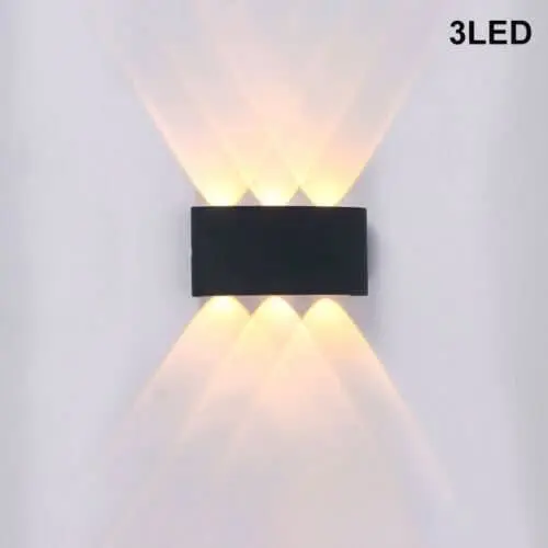 LED Wall Light Waterproof Indoor Outdoor Stair Corridor Lamp Exterior Lights - Sports & Outdoor
