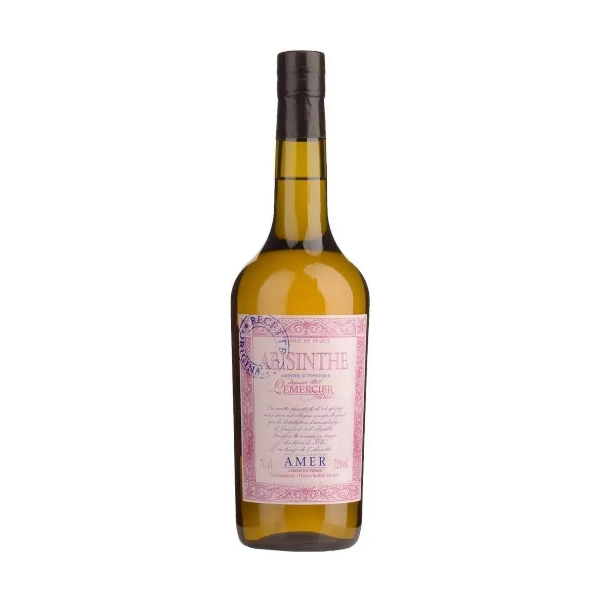 Lemercier Absinthe Amer 72% 700ml - Alcohol