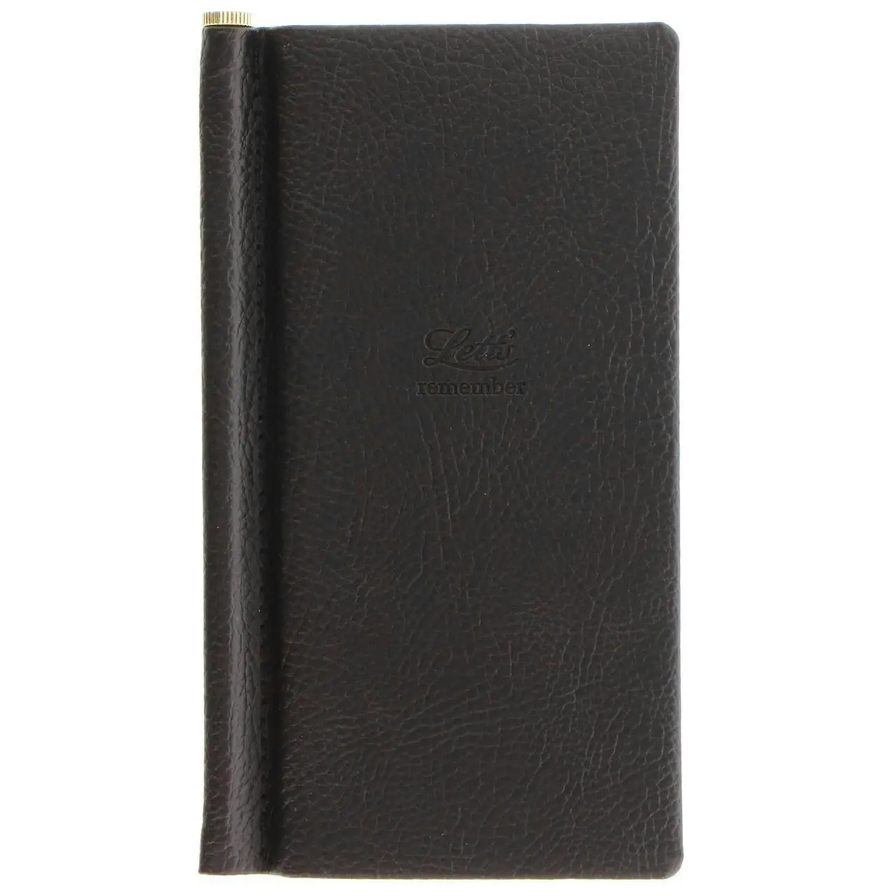 Letts Origins Slim Password Book Black Coloured Home Office Stationery