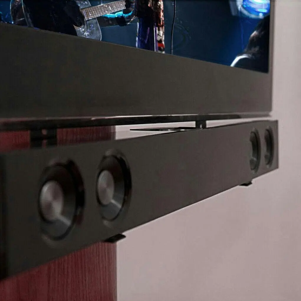Fin Universal Sound Bar Playbar Speaker Tv Bracket Vesa Mount Holder For Samsung Lg - Electronics