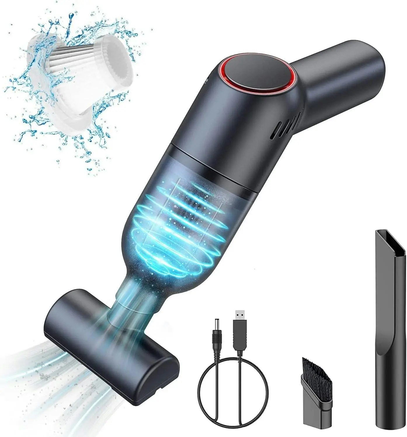 Car Vacuum Cleaner 9000PA Cordless - Home & Garden