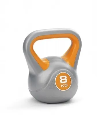 York 8kg Vinyl Kettlebells - Sports & Outdoor