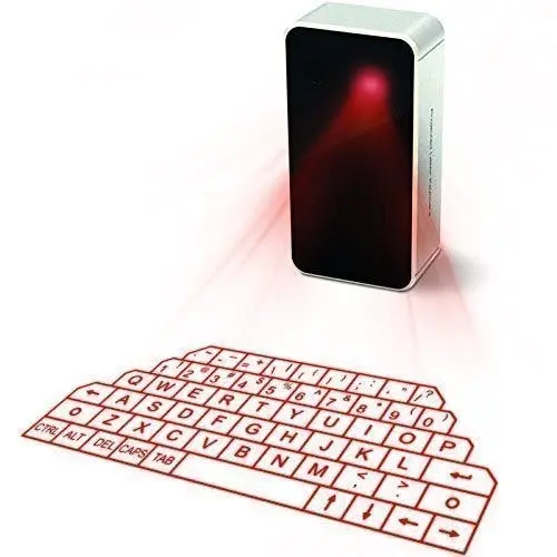 AGS Wireless Laser Projection Bluetooth Virtual Keyboard for Iphone, Ipad, Smartphone and Tablets - Electronics