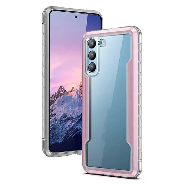 Soka Metal Case (Suits Galaxy S23 Plus) - Rose Gold