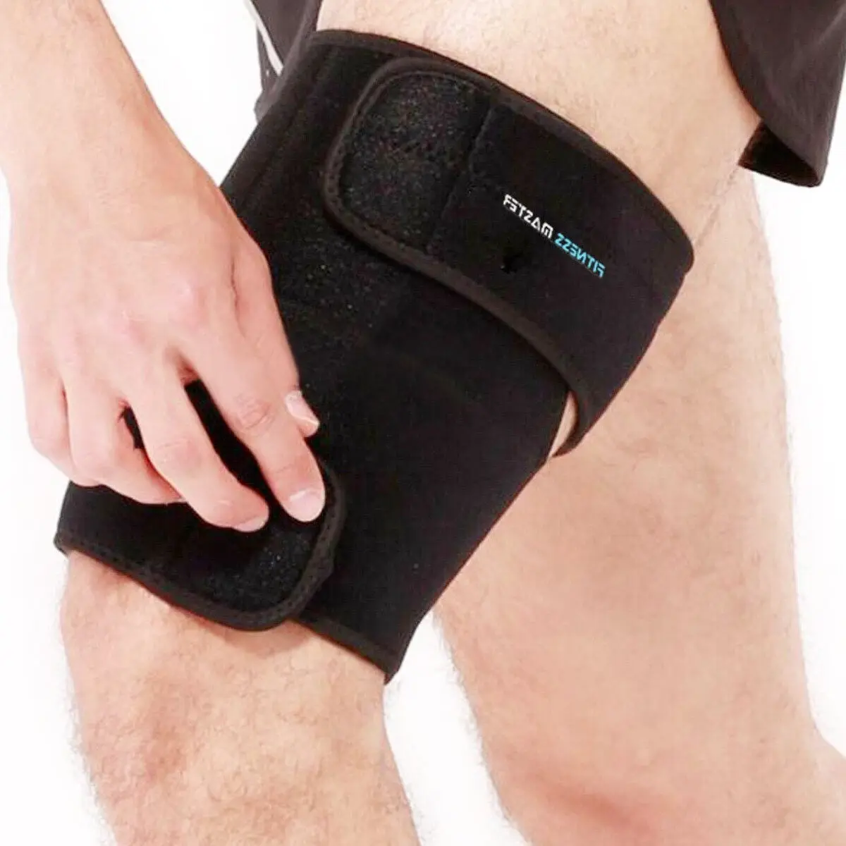 Fitness Master Thigh Leg Wrap Support Brace Groin Hamstring Hip Quad Compression Strain Bandage Nz - Health