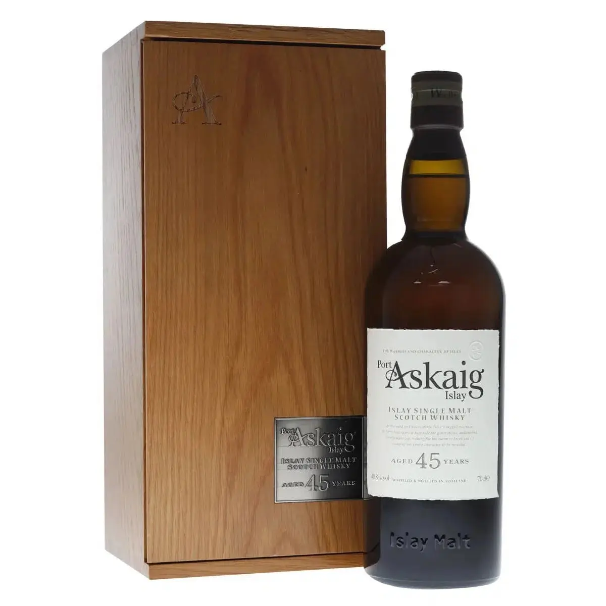 Port Askaig 45 Year Old Cask Strength Single Malt Scotch Whisky 700ml - Alcohol