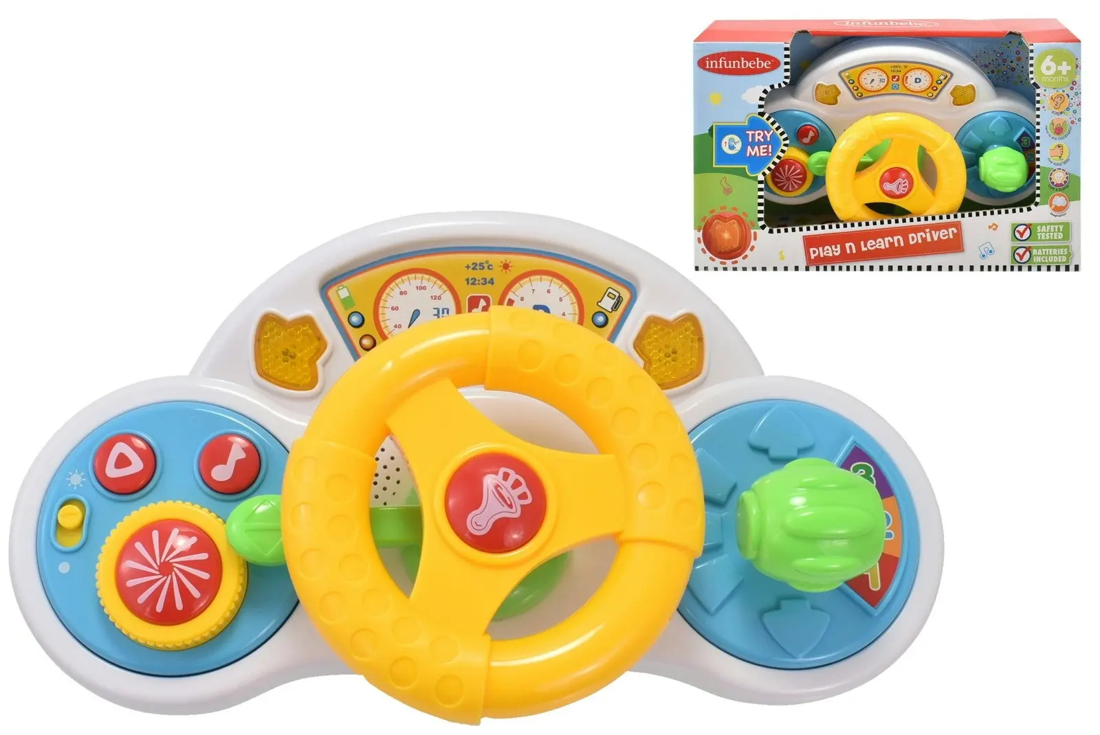Infunbebe Play N Learn Driver - Toys & Games