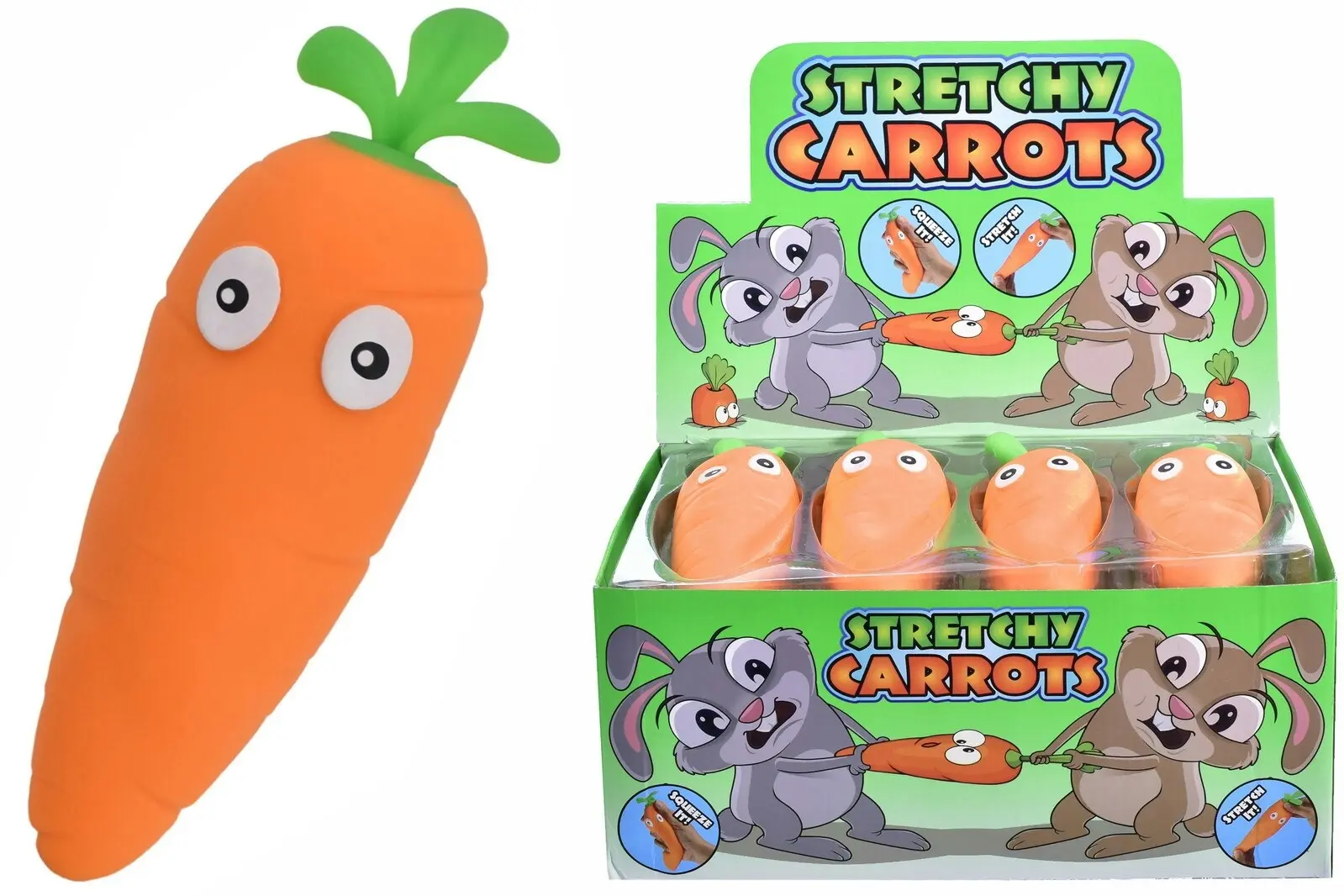 Stretchy Carrot - Toys & Games