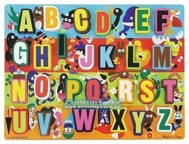 Melissa and Doug - Jumbo ABC Chunky Puzzle - 26 Pieces