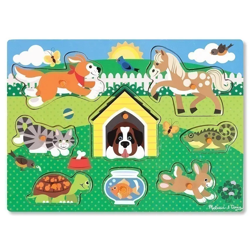 Melissa and Doug - Pets Peg Puzzle