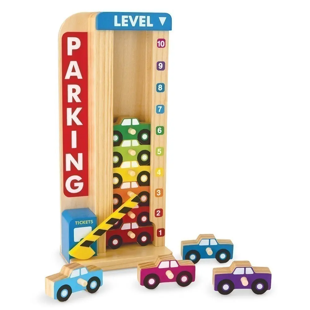Melissa and Doug - Stack & Count Parking Garage