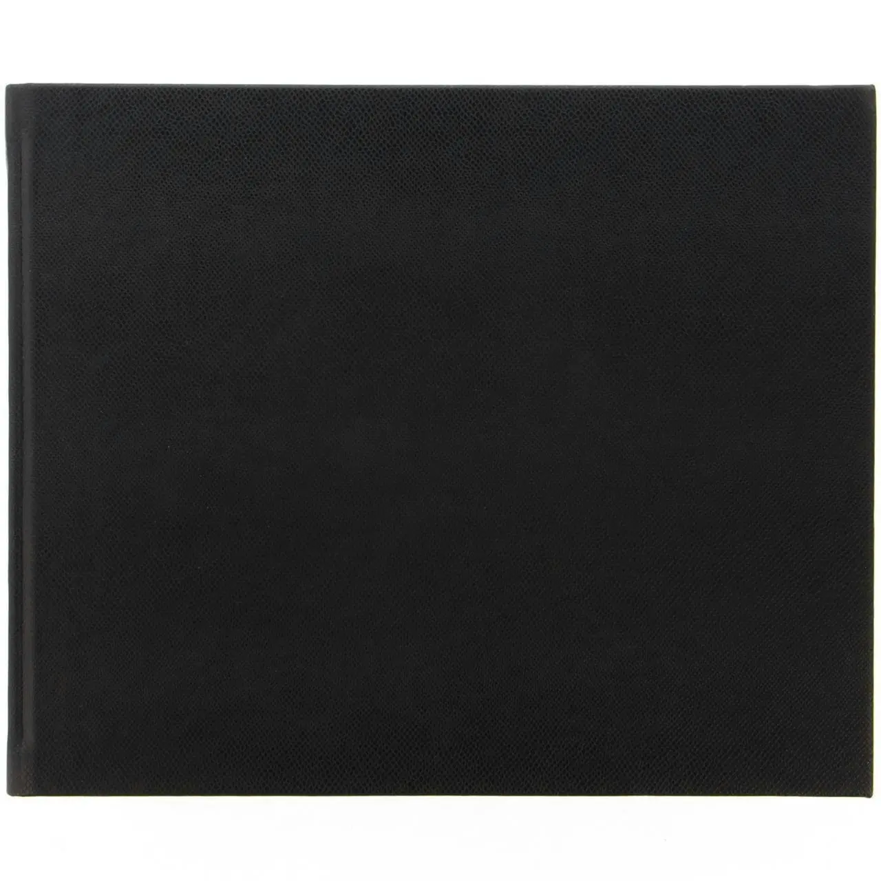 Letts Legacy Quarto Landscape Guest Book Notebook Black Home Office Stationery