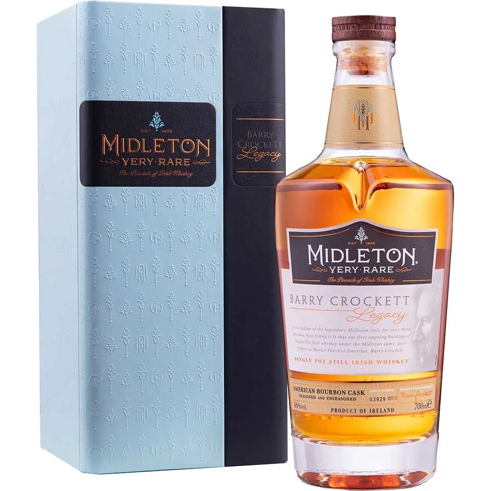 Midleton Barry Crockett Legacy Single Pot Still Irish Whiskey 700ml - Alcohol