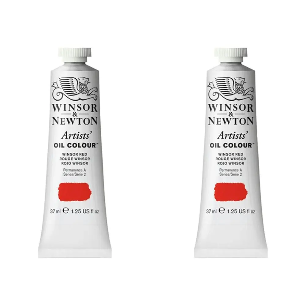 2x Winsor & Newton Artists Oil Colour 37ml Craft Paint Tube Flesh Tint Series 2 - Hobbies