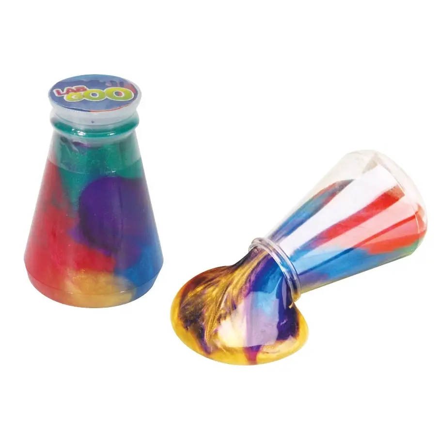 Fumfings Novelty Rainbow Slime in Flask 8cm Fun Stretch Play 3y+ Kids/Children - Toys & Games